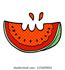 Cartoon-Doodle-Wassermelone