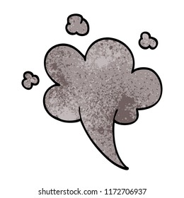 nube de doodle de dibujos animados