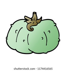 cartoon doodle winter squash