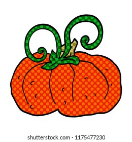 garabato de dibujos animados squash de invierno