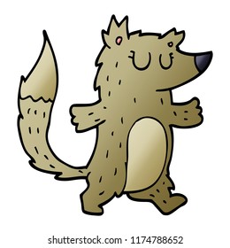 Cartoon-Doodle-Wolf