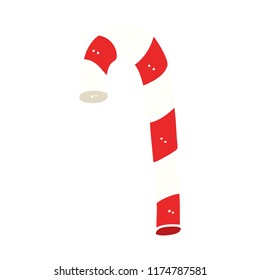 cartoon doodle xmas candy cane