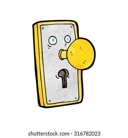 cartoon door knob