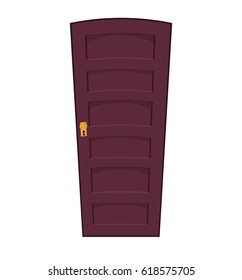 cartoon door vector symbol icon design. Beautiful illustration isolated on white background