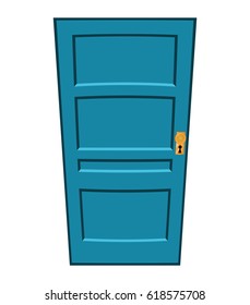 cartoon door vector symbol icon design. Beautiful illustration isolated on white background