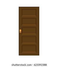 cartoon door vector symbol icon design. Beautiful illustration isolated on white background
