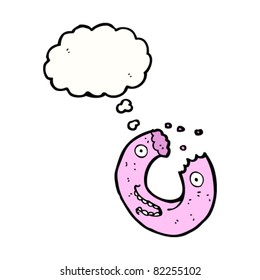 cartoon doughnut