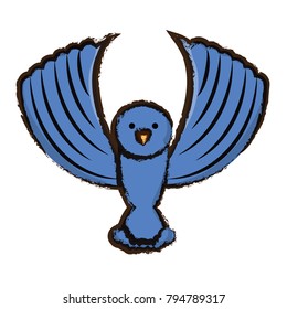 cartoon dove icon