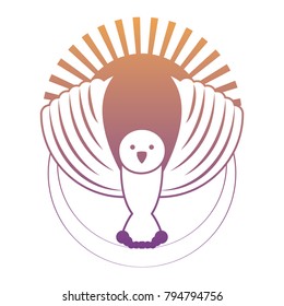 cartoon dove icon