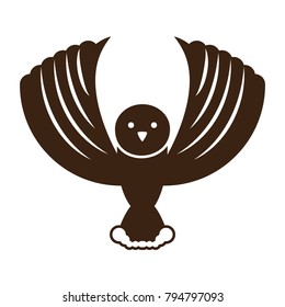cartoon dove icon