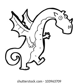 cartoon dragon