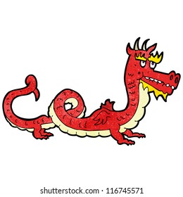dragón de dibujos animados