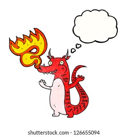 Cartoon-Drache