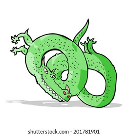 cartoon dragon
