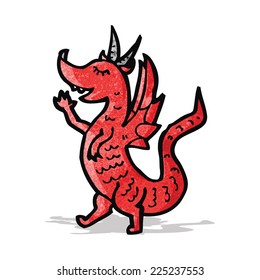 dragón de dibujos animados