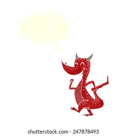 Cartoon-Drache