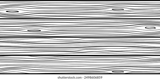 Cartoon drawing annual rings or growth rings. Deforestation. Tree or trees, cut ring pattern. For firewood. Wood stump surface Round piece of wood in cross section with wood texture line pattern.
