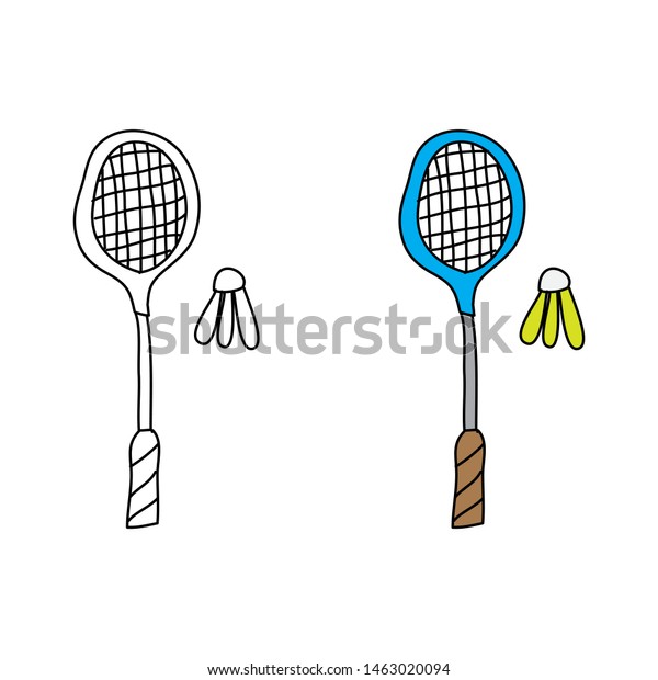 Let's Draw - Badminton Racket & Cork - El Dibujo - YouTube