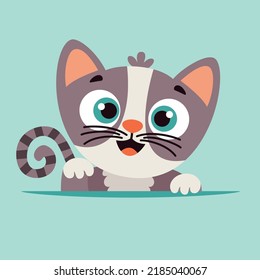Cartoon Drawing Of A Cat