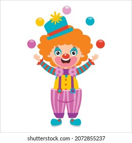 Cartoon Drawing Of A Clown