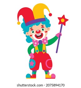 Cartoon Drawing Of A Clown