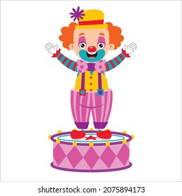 Cartoon Drawing Of A Clown