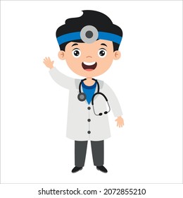 Cartoon Drawing Of A Doctor