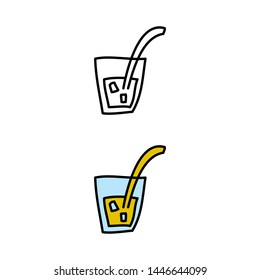 cartoon drawing of a drink