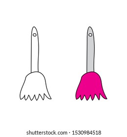 cartoon drawing of a duster