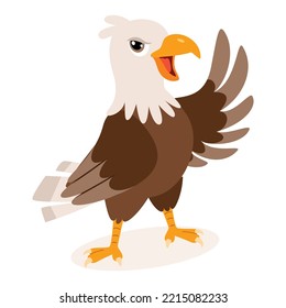 Cartoon Drawing Of An Eagle