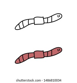 Earthworm Illustration Images, Stock Photos & Vectors | Shutterstock