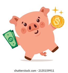 Cartoon Drawing For Economy And Finance