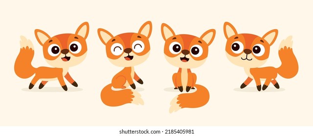 Cartoon Drawing Of A Fox