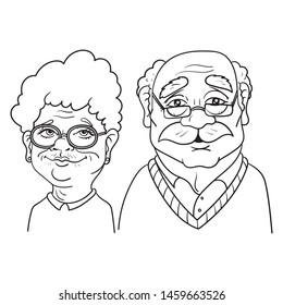 Download Cartoon Grandpa Stock Illustrations, Images & Vectors ...