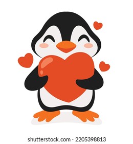 Cartoon Drawing Of Penguin Character