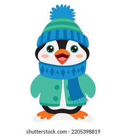 Cartoon Drawing Of Penguin Character