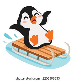 Cartoon Drawing Of Penguin Character