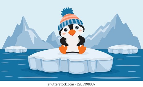 Cartoon Drawing Of Penguin Character