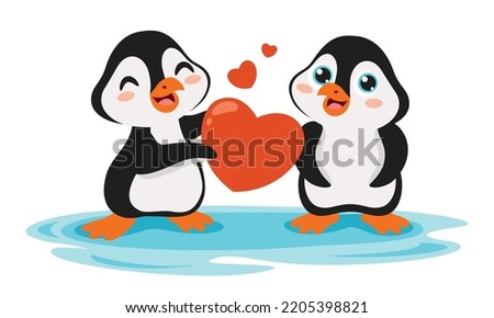 Cartoon Drawing Of Penguin Character