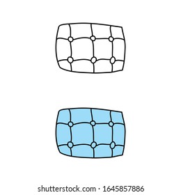dibujo de una almohada
