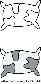 dibujo de una almohada