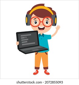 Cartoon Drawing Of A Programmer