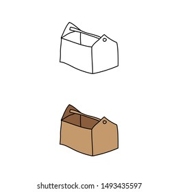 cartoon drawing of a toolbox