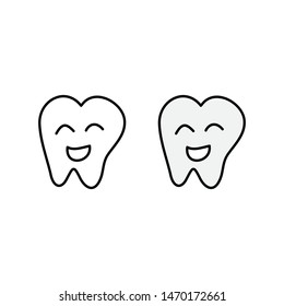 cartoon drawing of a tooth