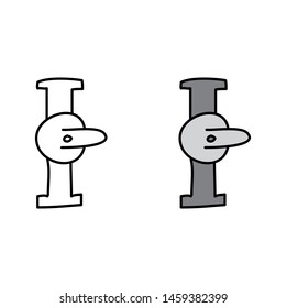 cartoon drawing of a water valve