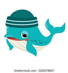 Cartoon Drawing Of A Whale