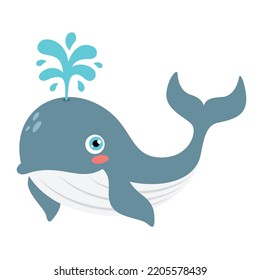 Cartoon Drawing Of A Whale