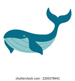 Cartoon Drawing Of A Whale