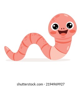 Cartoon Drawing Of A Worm