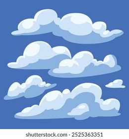 Ilustración vectorial de nube de ensueño de dibujos animados